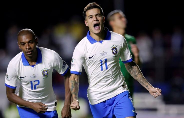 [VIDEO] Philippe Coutinho aumenta para Brasil sobre Bolivia en el arranque de la Copa América