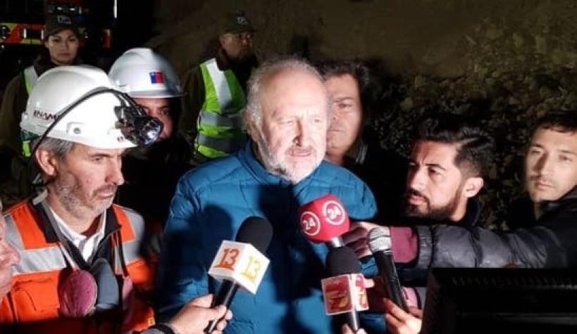 Gobierno informa rescate de uno de los mineros atrapados en mina San José de Tocopilla