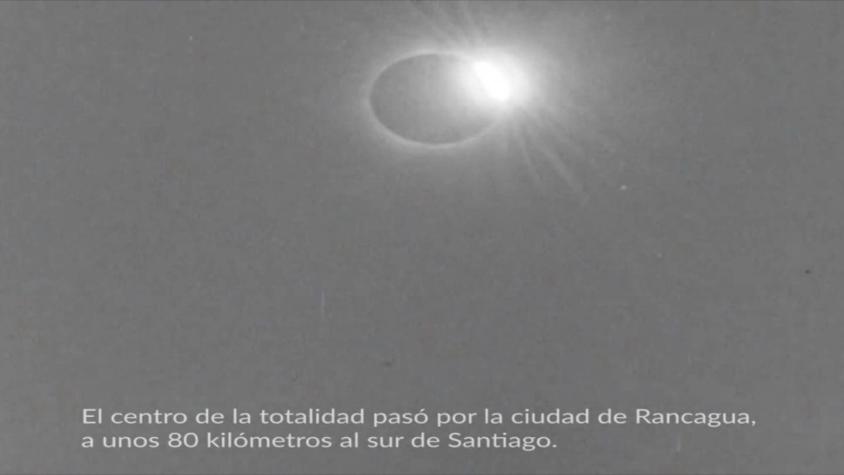 [VIDEO] Descubren registro más antiguo de eclipse en Chile