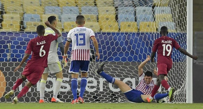 [VIDEO] El autogol con que Qatar encontró el empate ante Paraguay