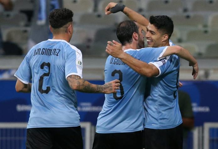 [VIDEO] Apareció el "pistolero": Luis Suárez marca el tercer gol de Uruguay frente a Ecuador