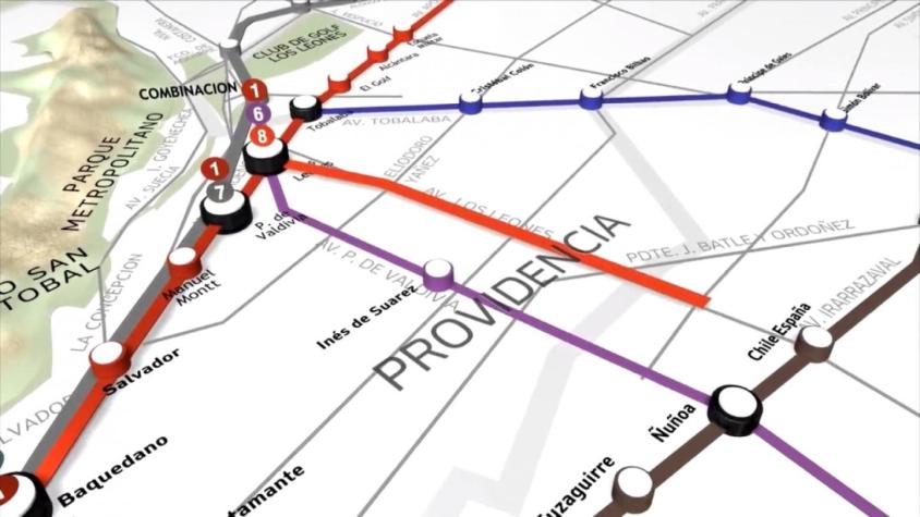 [VIDEO] Abren licitación para futura Línea 8 del Metro de Santiago