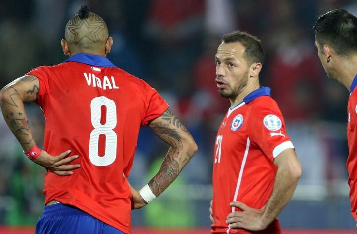 Marcelo Díaz envía mensaje de apoyo a los "guerreros de rojo" en el debut de Chile por Copa América