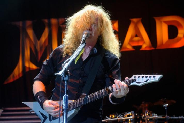 Dave Mustaine de Megadeth fue diagnosticado de cáncer de garganta