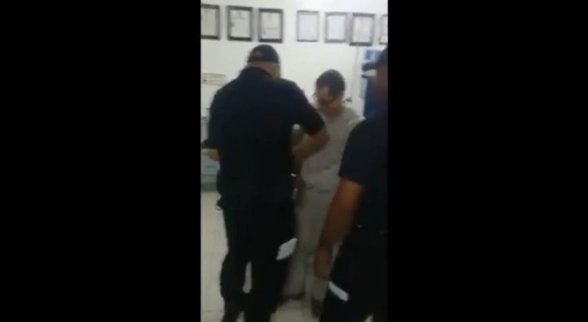 [VIDEO] Revelan primeras imágenes del "Comandante Emilio" siendo trasladado a cárcel mexicana
