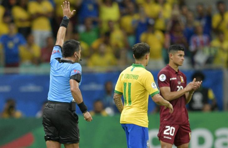 [VIDEO] VAR "chileno" anula gol a Brasil frente a Venezuela en Copa América