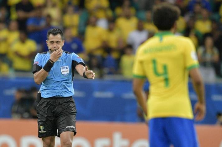 [VIDEO] Copa América: VAR le vuelve anular un gol muy dudoso a Brasil a dos minutos del final