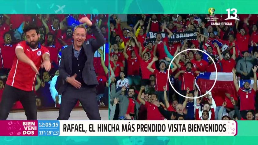 "Hincha Fortnite de la Roja" hizo bailar a Tonka y Martín con particular coreografía en Bienvenidos