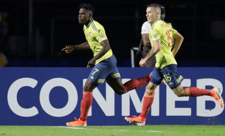 Colombia vence en la agonía a Qatar y es el primer clasificado a los cuartos de la Copa América