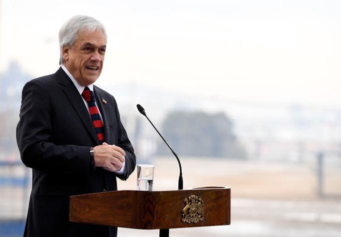 Piñera dice que trabaja "con urgencia" para enfrentar arrendatarios morosos