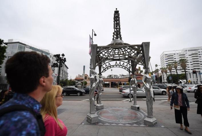 Roban estatua de Marilyn Monroe en el Paseo de la Fama de Hollywood