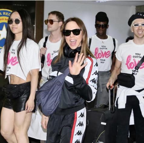 [FOTOS] Mel C de las "Spice Girls" ya se encuentra en Sudamérica y prepara su debut en Chile
