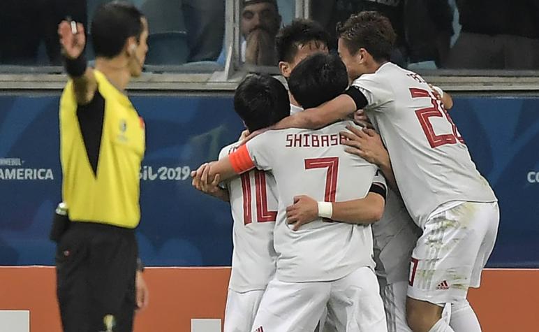 [VIDEO] Koji Miyoshi repite para Japón y le da un nuevo golpe a Uruguay en Copa América