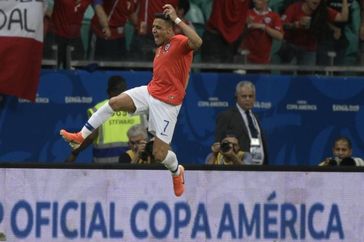 [VIDEO] Golazo de Alexis hace estallar a Chile frente a Ecuador en Copa América