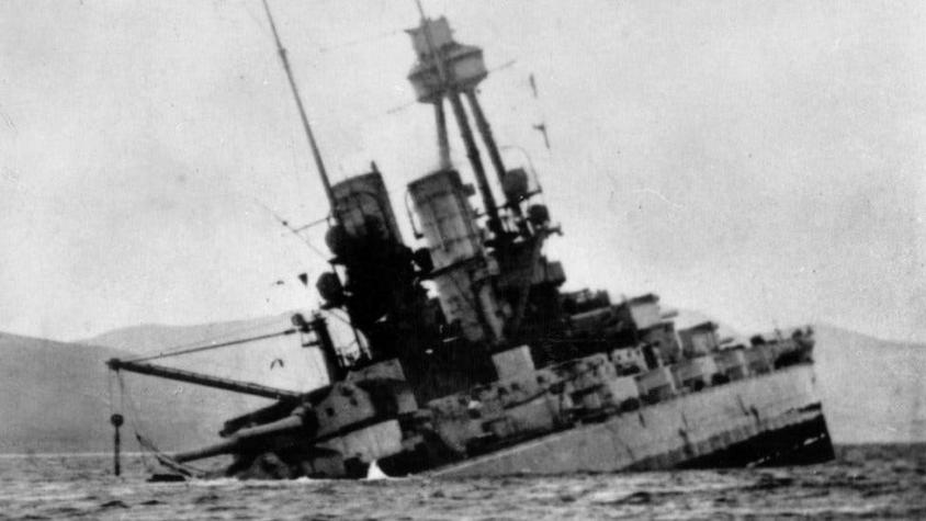 Hundimiento en Scapa Flow: el día que la Marina de Alemania hundió sus propios barcos