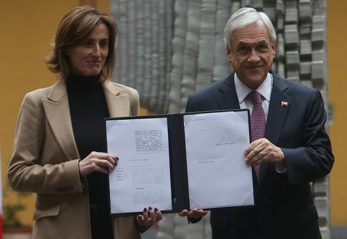 Presidente Piñera envía mensaje de apoyo a ministra Cubillos tras incidente en el Cementerio General