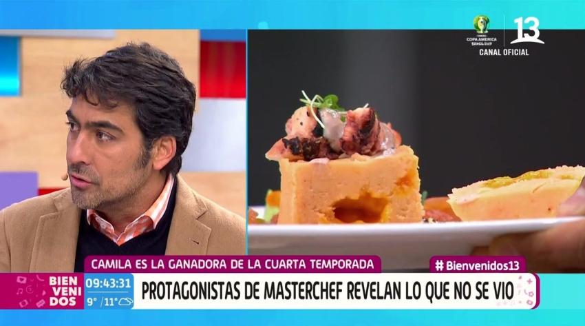 [VIDEO] Jueces de MasterChef Chile revelan lo que se hace con la comida que sobra en el programa