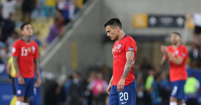 Chile cae ante Uruguay y deberá jugar ante Colombia por los cuartos de final