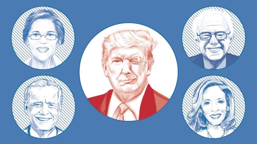 Elecciones 2020 en EE.UU.: los candidatos demócratas que compiten por enfrentarse a Trump
