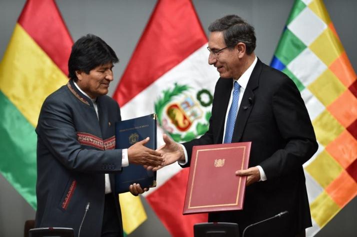 Bolivia y Perú acuerdan potenciar uso de puerto peruano para carga del país altiplánico