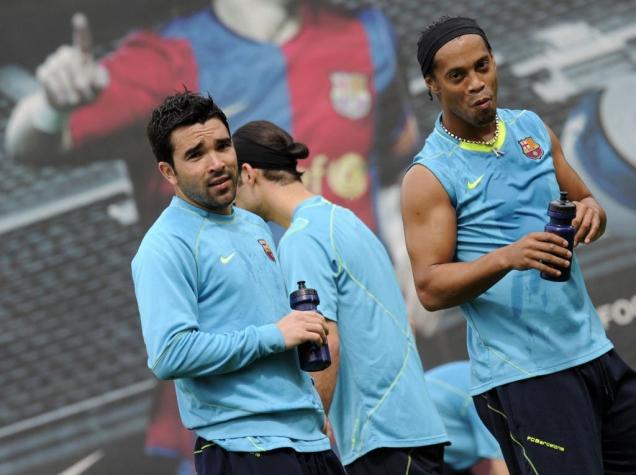 Exjugador del Barcelona: “Ronaldinho y Deco llegaron borrachos a entrenar”
