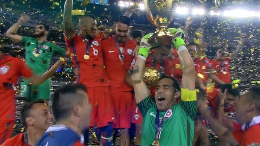 [VIDEO] Copa América: Hace tres años Chile gritó "bicampeón"