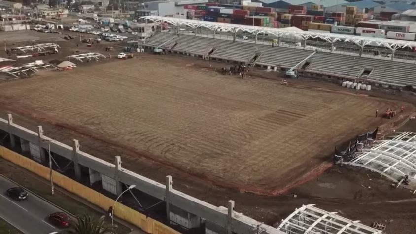 [VIDEO] Un nuevo estadio para Chile: Así avanza la construcción de la casa de San Antonio Unido
