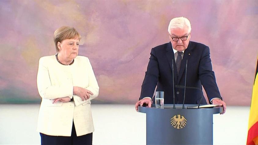 [VIDEO] Angela Merkel con temblores: ¿Qué le pasa a la líder alemana?