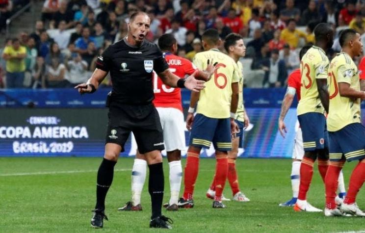[VIDEO] ¡Otra vez el VAR! Segundo gol anulado para Chile ante Colombia