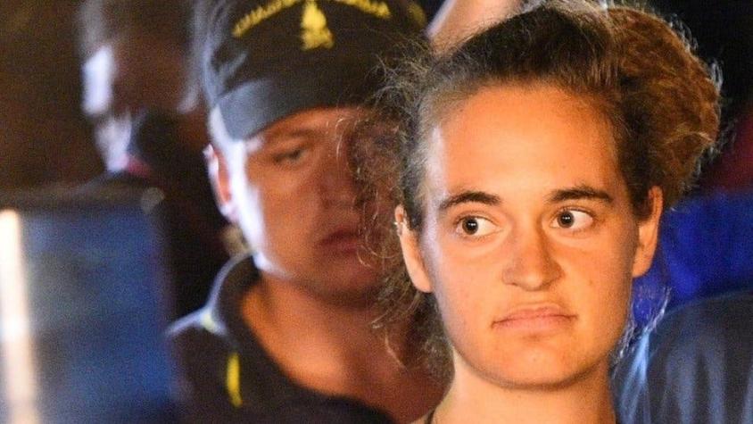 Carola Rackete, la joven capitana de un barco que fue detenida en Italia por rescatar migrantes