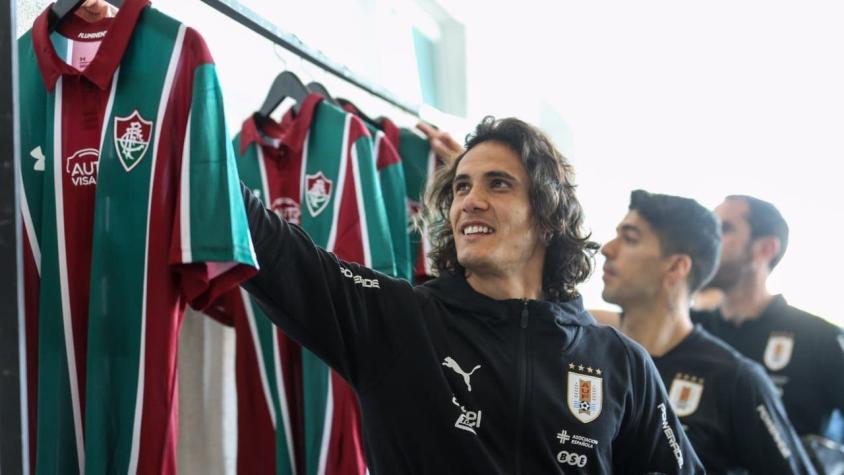 [VIDEO] Las "diferencias" entre Argentina y Uruguay al recibir camisetas del Fluminense de regalo