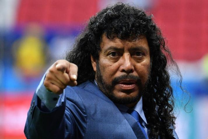 [FOTO] René Higuita se cortará el pelo este sábado para pagar apuesta de Copa América