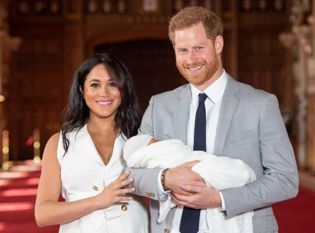 Revelan la fecha del bautizo de Archie, el bebé real de Meghan Markle y el príncipe Harry
