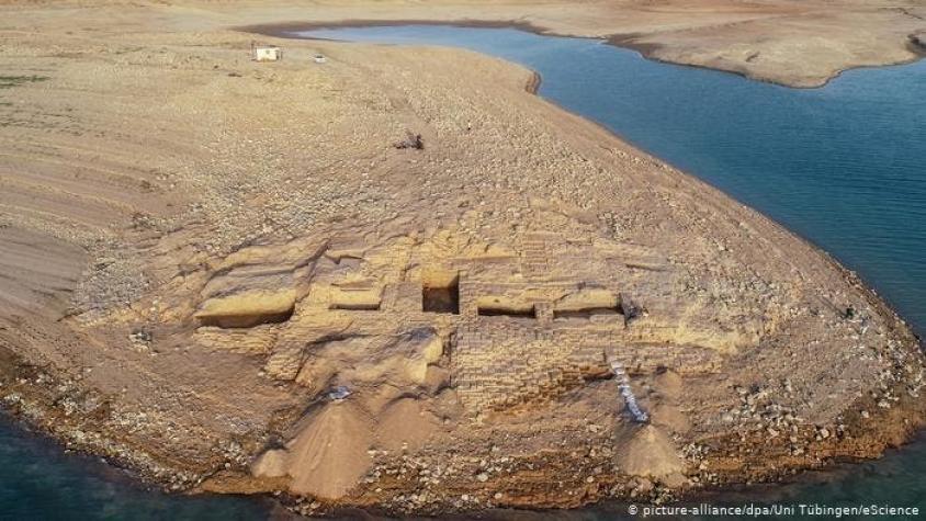 Sequía en Irak revela misterioso palacio de 3.400 años de antigüedad
