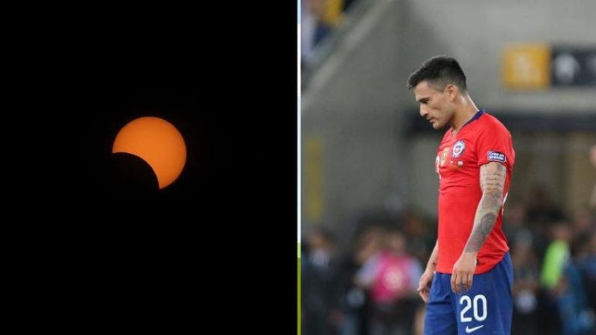 Diario argentino destaca "la mufa de Chile con los eclipses"