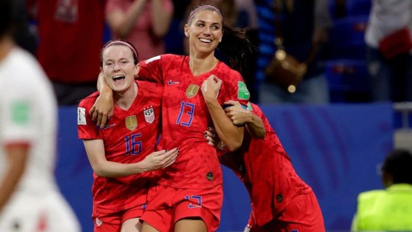 Mundial femenino Francia 2019: EEUU jugará la final tras una ajustada victoria sobre Inglaterra