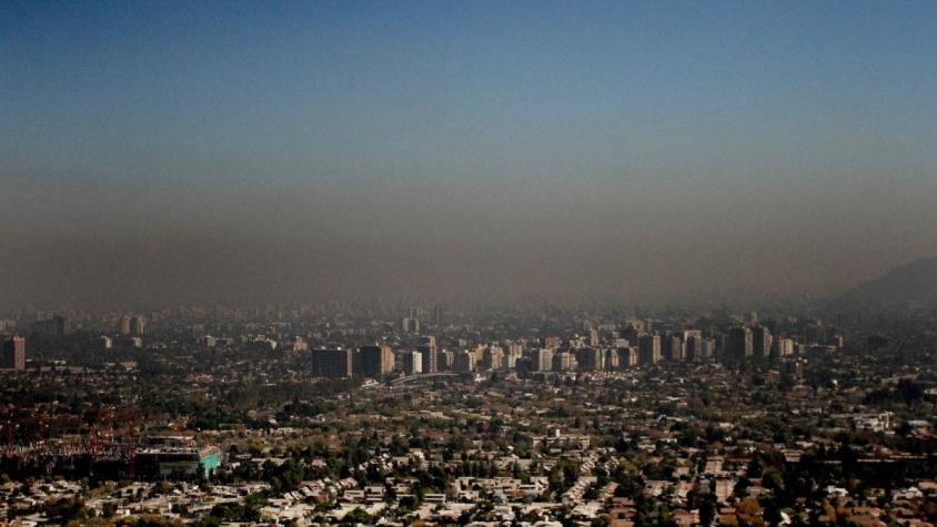 Intendencia Metropolitana decreta alerta medioambiental por mala calidad del aire
