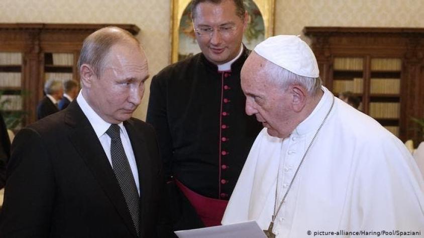 Papa y Putin hablaron sobre la situación en Venezuela, Siria y Ucrania