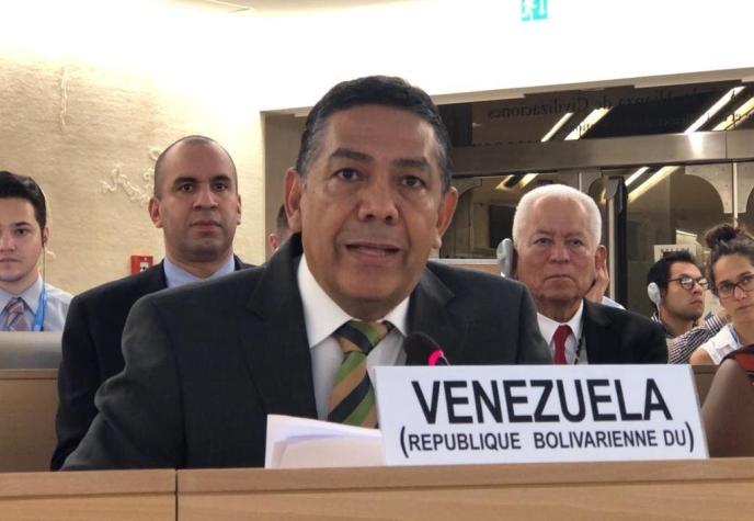 Representante de Venezuela increpa a Bachelet: "usted sabe que el informe no refleja la realidad"