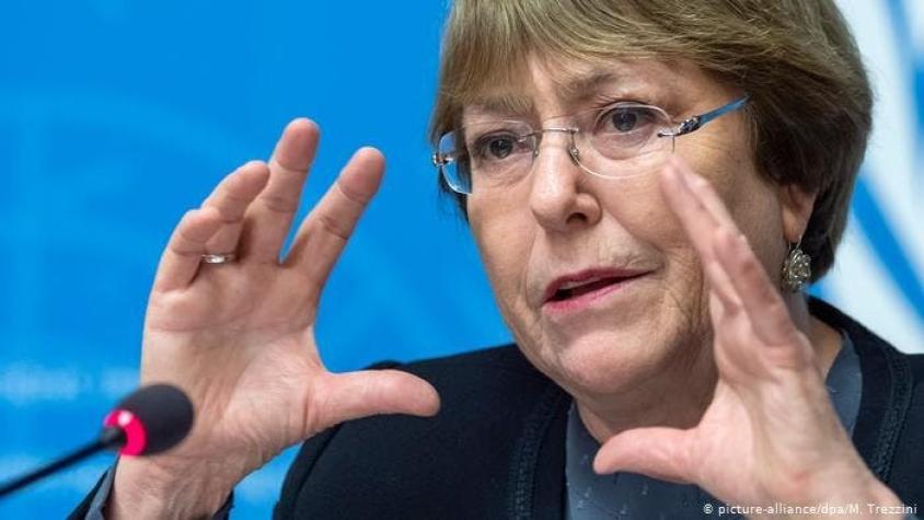 Bachelet denuncia "erosión" del Estado de derecho en Venezuela