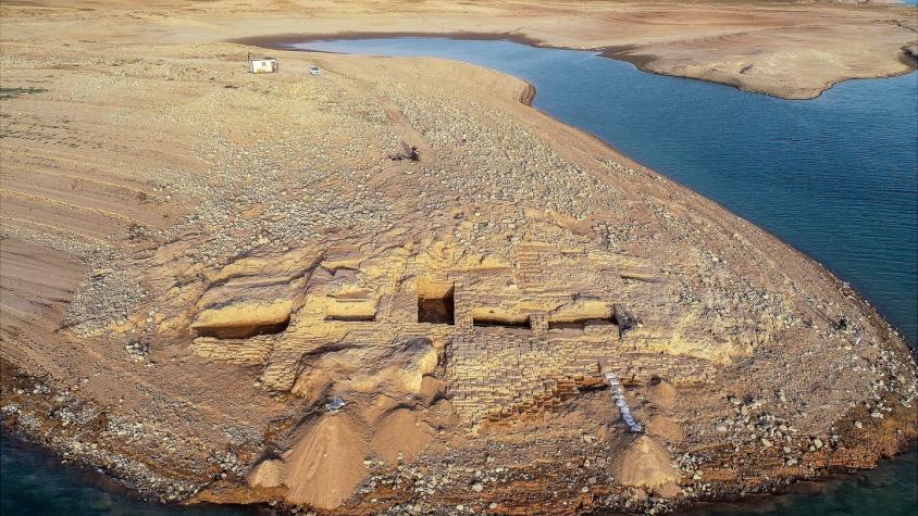 [FOTOS] Un palacio de 3.400 años de antigüedad emergió de las aguas en Irak