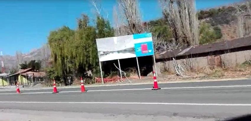 [VIDEO] Gobernador de Los Andes aclara el misterio del letrero instalado al revés en Saladillo