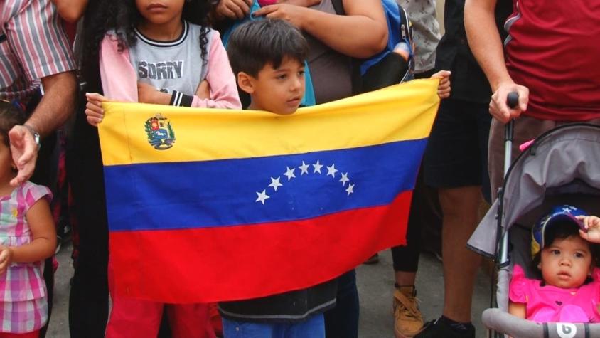 [VIDEO] Día de emociones para venezolanos en Chile