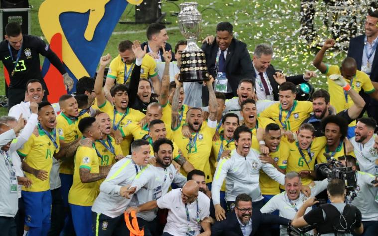 Brasil campeón: La "Verdeamarela" vence a Perú en la final y gana su novena Copa América