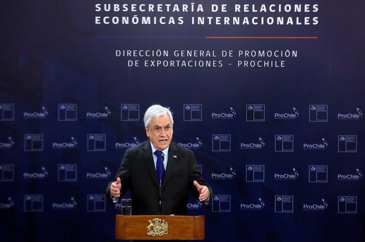 Presidente Piñera lanza la nueva Subsecretaría de Relaciones Económicas Internacionales