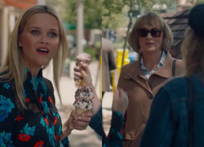 "Big Little Lies": La épica escena del helado entre Reese Witherspoon y Meryl Streep que HBO eliminó