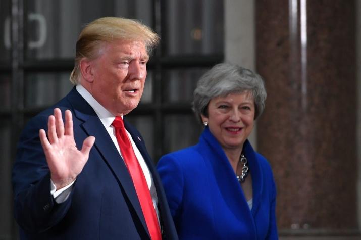 Trump dice que no tendrá más trato con el embajador británico en Washington