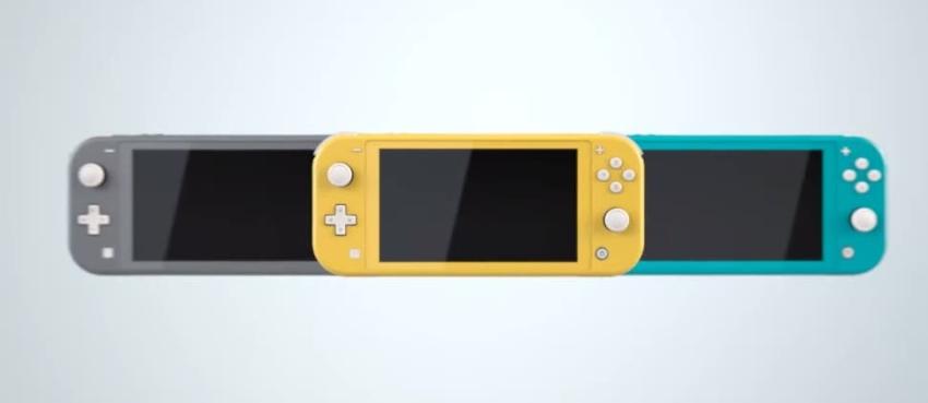 Se confirman los rumores: La Nintendo Switch Lite llegará en septiembre y será más barata