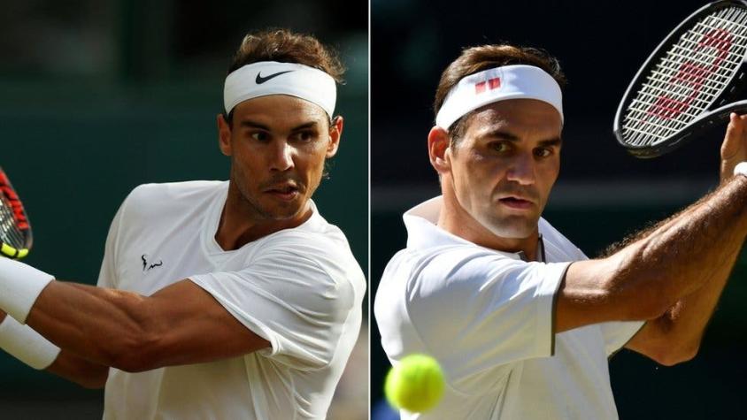 Nadal vs Federer en Wimbledon: la rivalidad entre los dos grandes campeones del tenis en números