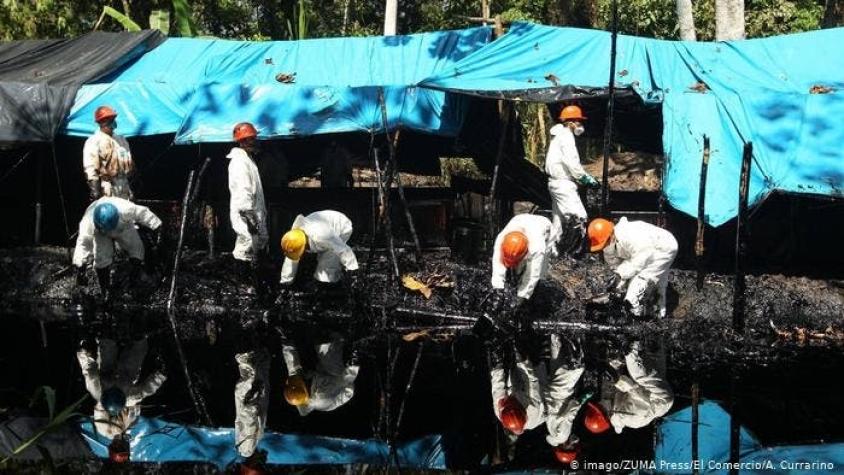Perú declara emergencia en zona amazónica por derrame de petróleo